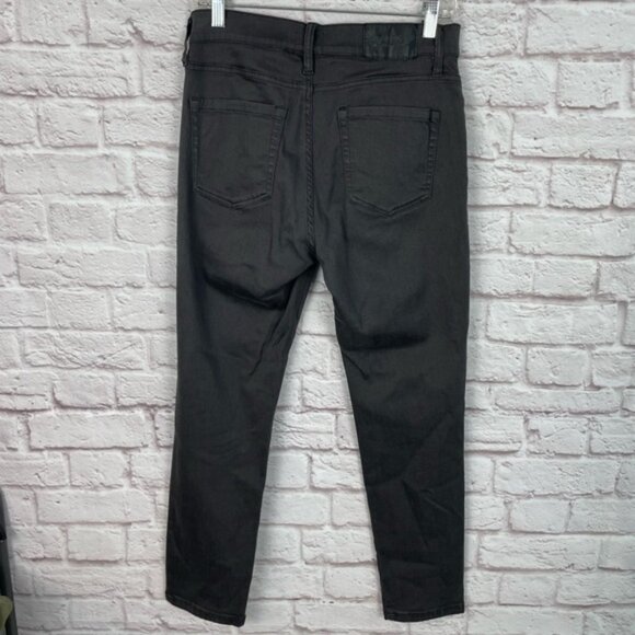 Marcella Monochrome Slate Gray Straight Leg Jeans Size 8 - Picture 2 of 5